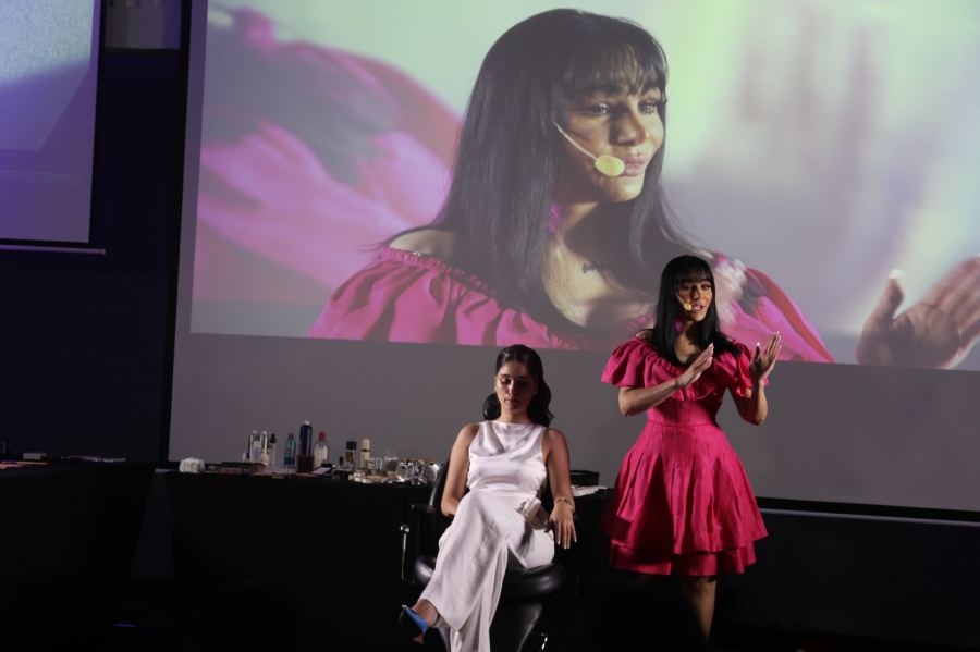 العراقية هند الجابر تشرف على ماستر كلاس فن المكياج بطنجة